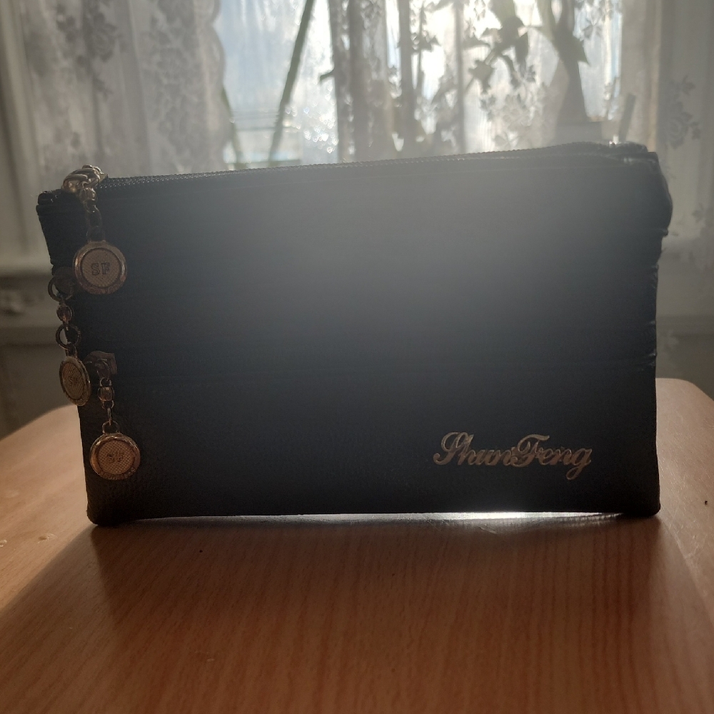 Chic Black Shein Clutch Bag